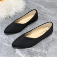 thumbnail image 6 of NOKIO Cute Women'S Slip-On Flats Women'S Pointed Flats Ladies Fashion Solid Color Breathable Cloth Pointed Comfort Flat Casual Shoes Fashionable Women'S Athleisure Shoes, 6 of 8
