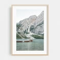 thumbnail image 2 of Lago di Braies - Trentino-South Tyrol Italy Photography Landscape Mountain Nature Boat Scenic Water Wilderness Unframed Wall Art Print 16 x 24 inches, 2 of 60