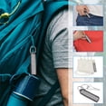 thumbnail image 4 of Small Portable Titanium alloy Pill Box Keychain, Waterproof Metal Pill Bottle for Outdoor Camping, 4 of 5