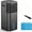 Black, variant on Windowless Air Conditioner Portable 1800CFM w/4 Modes&3 Speeds, 15H Timer&17FT Remote, 2 Gal Tank for 24H Cooling Swamp Cooler, 4Ice Packs, 120° Swing Evaporative Air Cooler No Hose for Room