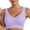 #B Purple, variant on Balconette Bra Women's Comfortable Wire-Free Removable Cup Supported Push Up Sports Bras Seamless Comfortable Breathable Yoga Pilates Tank Top Style Invisible Underwear