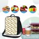 thumbnail image 4 of Balery Leopard Print Caja de Almuerzo y Bolsa de Almuerzo para Hombres y Mujeres, Bolsa de Almuerzo Reutilizable con Gran Capacidad, Bolsa de Almuerzo Aislada, 4 of 7