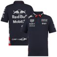 thumbnail image 1 of Polo de carreras de equipo Red Bull para adultos y mujeres, Camiseta deportiva al aire libre, Jersey de entrenamiento, sitio web oficial, novedad de 2024, 1 of 1