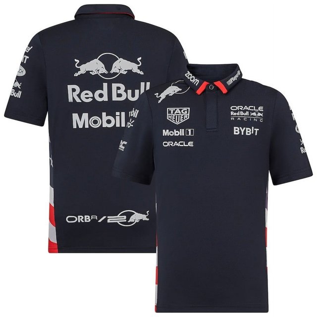 Polo de carreras de equipo Red Bull para adultos y mujeres, Camiseta deportiva al aire libre, Jersey de entrenamiento, sitio web oficial, novedad de 2024