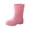 Pink, variant on Orthopedic Mid Calf Rain Boots for Women, Matte PVC Slip On Gardening Boots, Lightweight Arch Support Outdoor Daily Walking Shoes Green