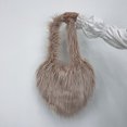 thumbnail image 4 of Bolso para teléfono móvil para mujer, Bolso informal con forma de corazón de amor, Bolso elegantes femeninos de gran capacidad, 4 of 8