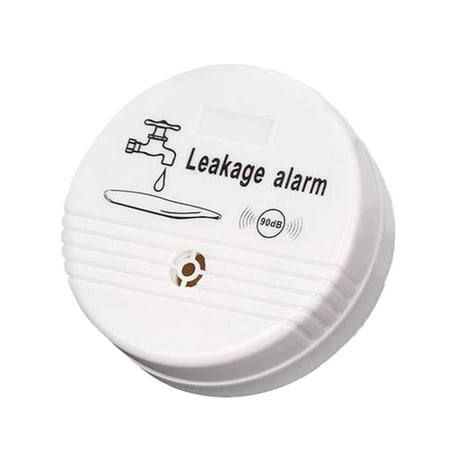 

cdar Wireless Water Leak Sensor Alarm Plastic Home Liquid Leakage Detection Buzzer Water Leak Alarm