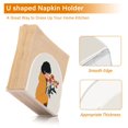 thumbnail image 5 of Yayeee Napkin Holder for Table Set of 2 Kitchen Paper Tissue Organization, Cartoon Flowers, 5 of 8