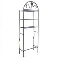 thumbnail image 6 of Wuzstar 3 Tier Bathroom Storage Organizer,Free Standing Toilet Shelf Over The Toilet Space,Bronze, 6 of 8