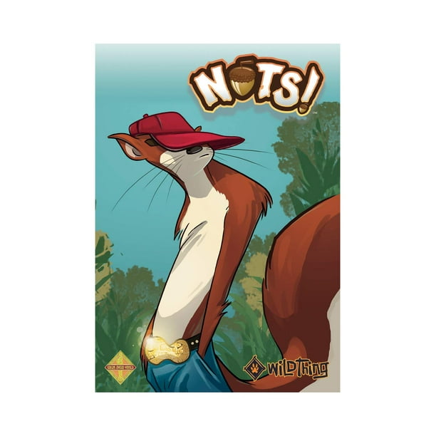 Sandstorm Nuts: un juego de cartas para agarrar nueces contra ardillas para 2 a 6 jugadores mayores de 13 años