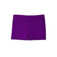 thumbnail image 5 of Haitryli Kids Girls Cheerleading Outfit Cheer Leader Uniform Sequin Dress and Shorts Set Purple 14, 5 of 7