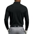 thumbnail image 5 of LWavelet Polo Shirts for Men Long Sleeve Golf Tennis Collared Shirt Moisture Wicking Dry Fit Performance Casual Polo Shirt, 5 of 7