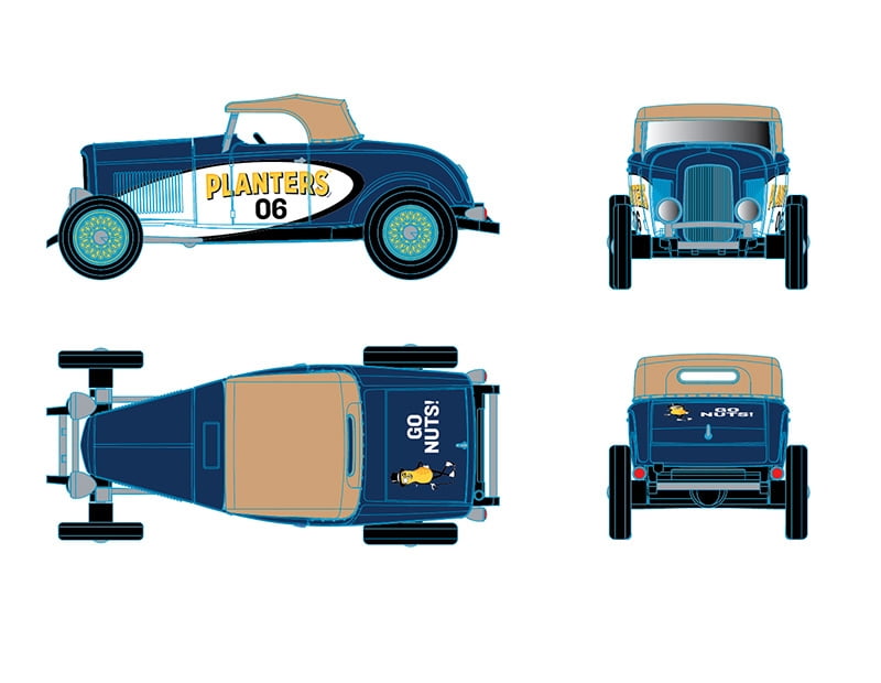 M2 Machines Hobby Exclusive Planters Peanuts - 1932 Ford