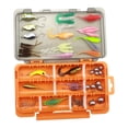 thumbnail image 4 of Juego De Aparejos De Pesca, Anzuelos De Calamar, Señuelos Blandos, Cebos De Pesca Para Carpas Y Percas En El Océano., 4 of 8