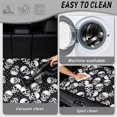thumbnail image 5 of Xixirimido Universal Car Trunk Mat 29" x 39", All Weather Trunk Protection Durable Cargo Liner Mat Auto Interior Accessories Fit for Most Car Models, Starry White Skulls, 5 of 7