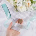 Cream Ruffle Ribbon 20 Yards 1 Inch Iridescent Ribbon Sky Blue Ruffle Trimming Ruffled ...