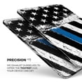 thumbnail image 3 of DesignSkinz Grunge Patriotic American Flag with Thin Blue Line Full-Body Skin Decal Wrap Cover for iPad Air 2 (A1566/A1567), 3 of 4