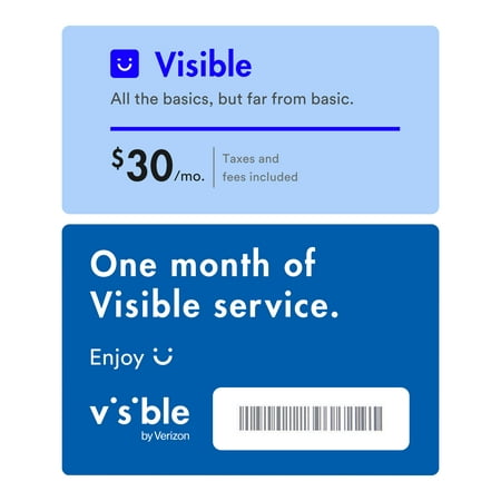 Visible One-Month Prepaid SIM Kit