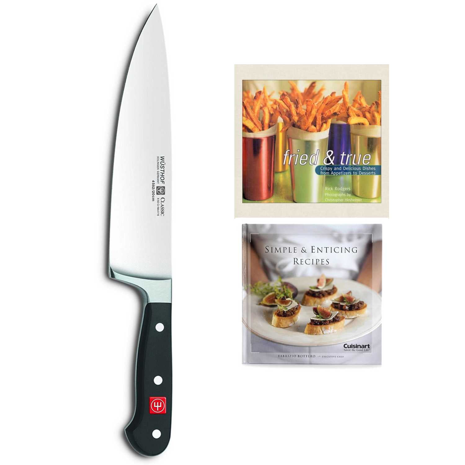 Wusthof Classic 8 Inch Cooking Chef S Knife With Cookbooks 2 Walmart Com Walmart Com