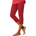 thumbnail image 2 of Noric Women's High Waisted Capri Leggings Skinny Fit Stretchy Workout Pants for Yoga Running Summer Activewear, 2 of 7