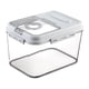 thumbnail image 3 of Contenedor de almacenamiento de arroz transparente, contenedor de almacenamiento multifuncional de gran capacidad. 66 libras, 3 of 9