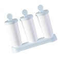 thumbnail image 2 of Billuyoard Molde de silicona para hacer cubitos de hielo, 3 uds., bandeja para cubitos de hielo en forma de panal, molde de silicona Magnum, molde de grado Cocina y Comedor Azul Billuyoard HA004944-02, 2 of 6