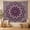 C, variant on XaaKee Room Tapestry, Spiritual Mandala Bohemian Tapestry Wall Hanging, High-Quality Polyester Tapestry For Bedroom Aesthetic Accent, 60x40Inch