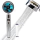 thumbnail image 1 of Experiencia de ducha turboalimentada, cabezal de ducha de alta presión de traje azul clásico, Hydro Jet Vortex con diseño de propulsión por hélice y rotación de 360 grados, conexión fácil sin, 1 of 5