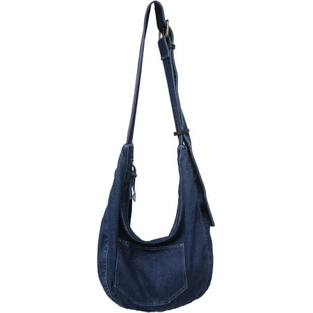 ShengRui Denim Crossbody Bag  Jean Purses for Women Denim Shoulder Bag Purses and Handbags