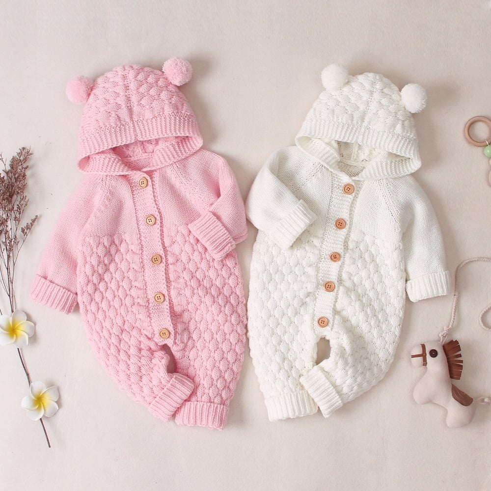 Baby sweater jumpsuit 2025