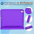 thumbnail image 5 of BMOUO Kids Case for iPad 9th/ 8th/ 7th Generation (2021/2020/ 2019), iPad 10.2 Case with Built-in Screen Protector, Shockproof Handle Stand Kids Case for iPad 9 8 7 Generation 10.2 Inch - Purple, 5 of 8