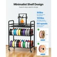 thumbnail image 4 of 3D Printing Filament Storage Stand – 3-Tier Rack for Easy Spool Access & Organization, 4 of 11