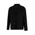 thumbnail image 3 of FOCUSNORM Cardigan à Boutons pour Femmes Couleur Unie Manches Longues Col Rabattu, 3 of 10