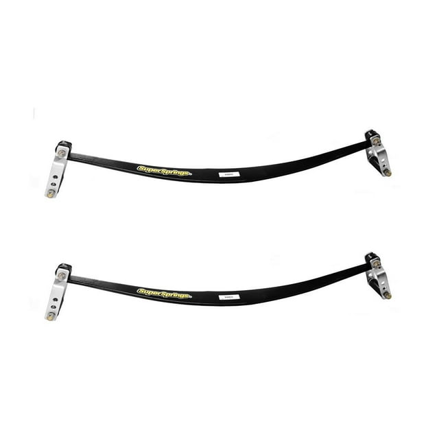 Super Springs Helper Spring Kit SSA55 SuperSprings; Leaf Spring Design; Steel