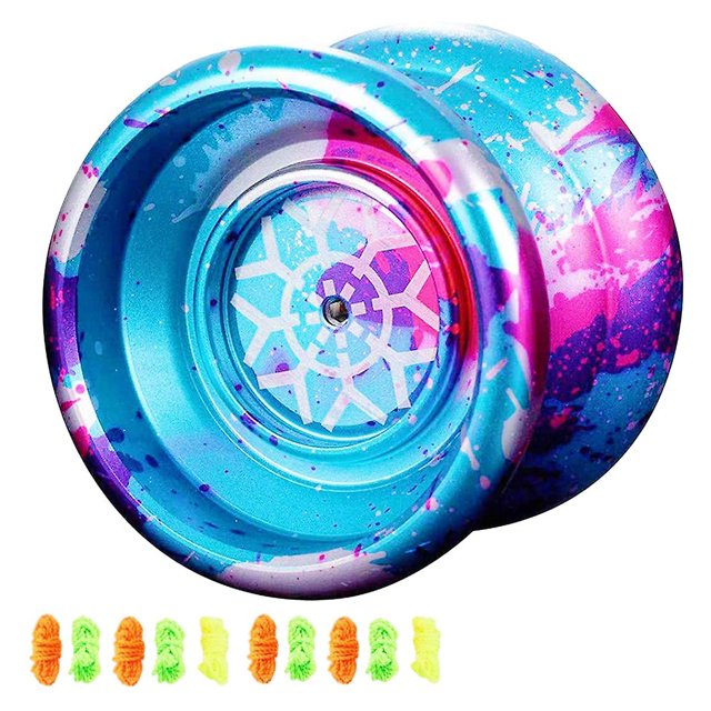 Yoyo que no responde, yoyo profesional para niños, pelota de yoyos para principiantes de aluminio para jugadores de yoyos con huangjie unisex