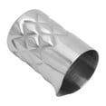 thumbnail image 4 of Cocctel Mezcle Vidrst, duradero Mezcla de Vidrio para Lavavajillas Diseño de Cuadritrula Segura 304 Acero inoxidable Brillante para Barbacoas, 4 of 7