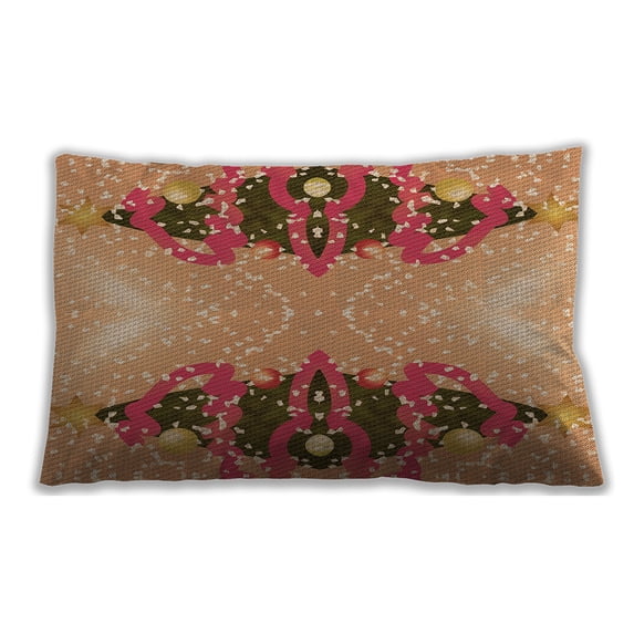 Ahgly Company Indoor Rectangular Contemporary Lumbar Throw Pillow, 13 inch by 19 inch