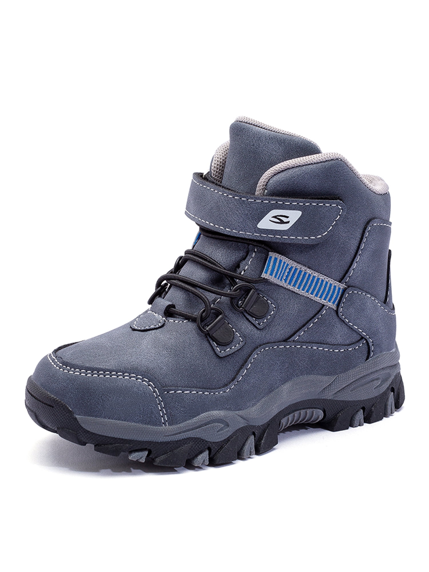 Own Shoe - New Comfortable Ankle Boots for Boys Non-Slip Lace-Up Snow ...
