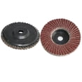 thumbnail image 4 of MYG 3 inch Grinding Wheel Flap Disc 80 Grit Angle Grinder Sanding Disc Abrasive Tool, 4 of 5