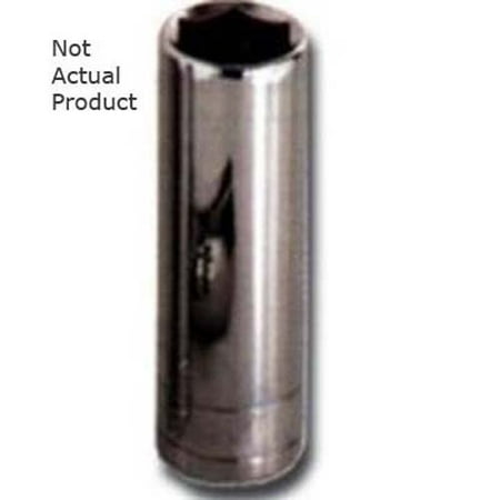 

2PK K Tool 28213 Chrome Socket 1/2 Drive 13mm 6 Point Deep