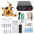 thumbnail image 1 of Kit de tatuaje completo fuente de alimentación portátil aguja de tatuaje desechable tinta pigmento accesorios de tatuaje 90?265V, 1 of 8