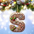 thumbnail image 1 of Hbdhejl 26 Alphabet Ornaments For Christmas Tree Candy Cane Initial Letter M Pendant With Berries Pattern Mini Hanging Decorations For Party Diy, 1 of 9