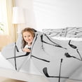 thumbnail image 5 of Homewish Golf Ball Sports Bedding Comforter Set,Ball Game Gaming Twin Comforter Sets,Gray Black Bedding Set For Boys Teens,Ultra Soft Home Decor Reversible,2pcs, 5 of 9