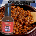 thumbnail image 4 of Spice Isle Sauces Tropical Heat Gourmet Sauce 2-pack, Spicy Caribbean BBQ Sauce with Tamarind, 2-18.5 oz., 4 of 8