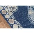 thumbnail image 3 of Momeni Anatolia Wool and Nylon Machine Made Navy Area Rug 9'9" X 12'6", 3 of 5