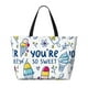 thumbnail image 2 of Fotbe You are so Sweet Bolsa de Viaje para Playa - Resistente al Agua, Bolsa Tote de Gran Capacidad y Ligera con 7 Bolsillos para Mujeres y Hombres, 2 of 7