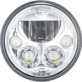 thumbnail image 1 of Vision X Éclairage 7 in. Simple Rond VX LED Phare avec Halo Bas-Haut, 1 of 1