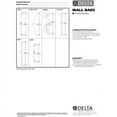 thumbnail image 2 of Delta: 30" Adjustable Pin Mount Wall Bar, 2 of 2