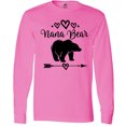 thumbnail image 3 of Inktastic Nana Bear Grandma Long Sleeve T-Shirt, 3 of 5