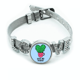 thumbnail image 1 of Amo la espina de cactus Pulsera pulsera pulsera de cristal amor pulsera ajustable, 1 of 2
